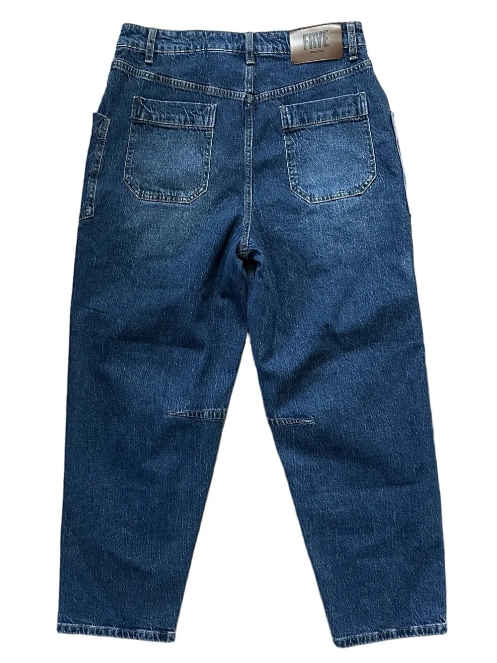 FRYE Barrel Style High Rise 5 Button Fly Cotton Stretch Jeans Size 6